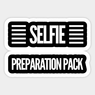 Selfie Preparation Pack Sticker